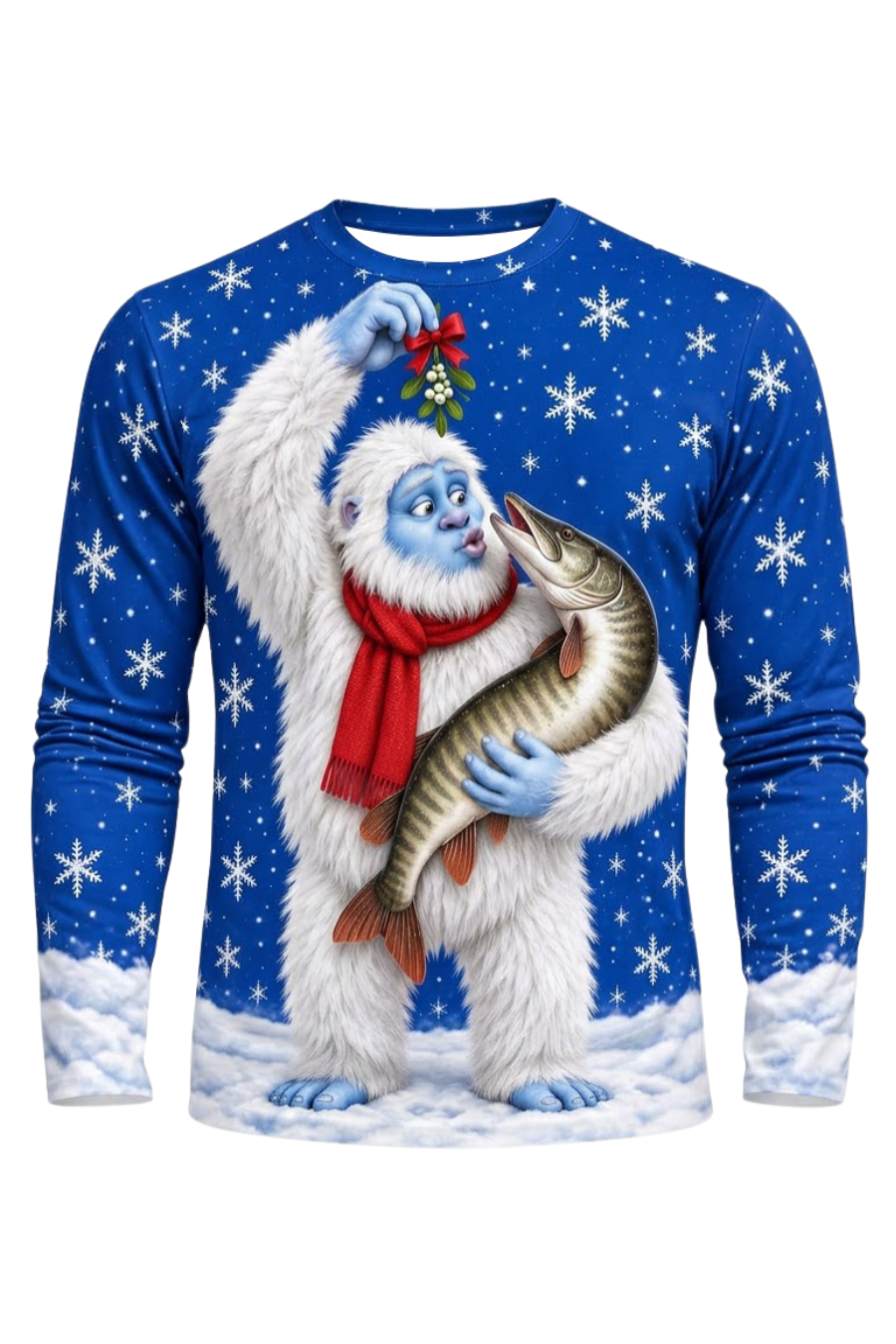 Performance Fishing Long Sleeve - Mistletoe Musky Kiss - ULS636K image 5