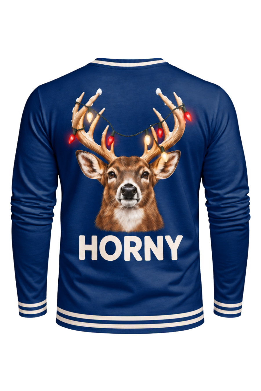 Performance Hunting Long Sleeve - Festive Antler Buck Horny - ULS642K image 6