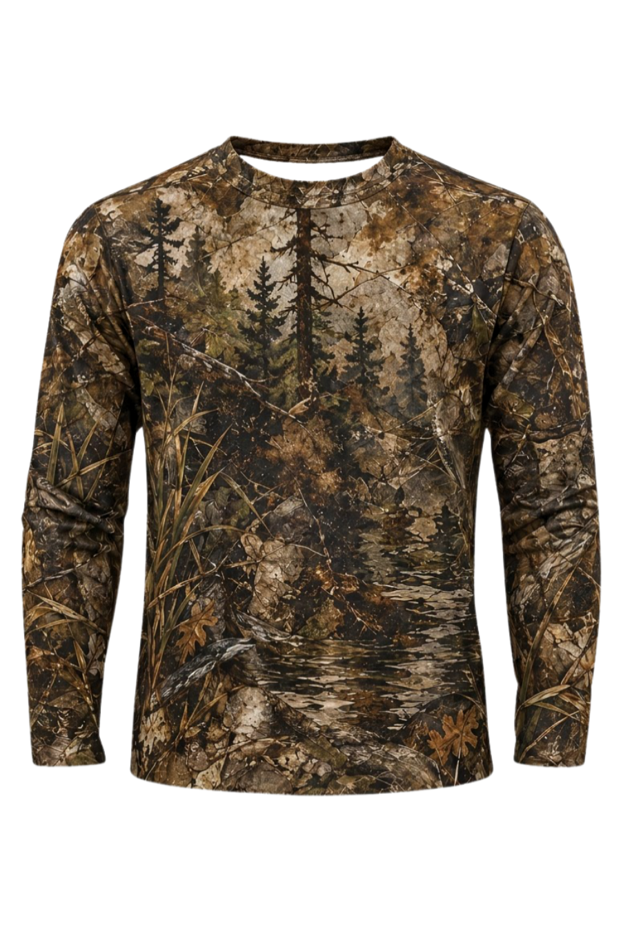 Performance Hunting Long Sleeve - Bigfoot Walleye Timber Camo - ULS645K image 6