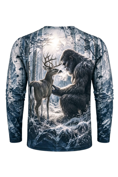 Performance Hunting Long Sleeve - Bigfoot Winter Buck Frost - ULS647K image 5