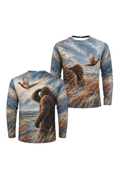 Performance Hunting Long Sleeve - Bigfoot Pheasant Prairie Flight - ULS649K image 1
