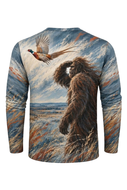 Performance Hunting Long Sleeve - Bigfoot Pheasant Prairie Flight - ULS649K image 5