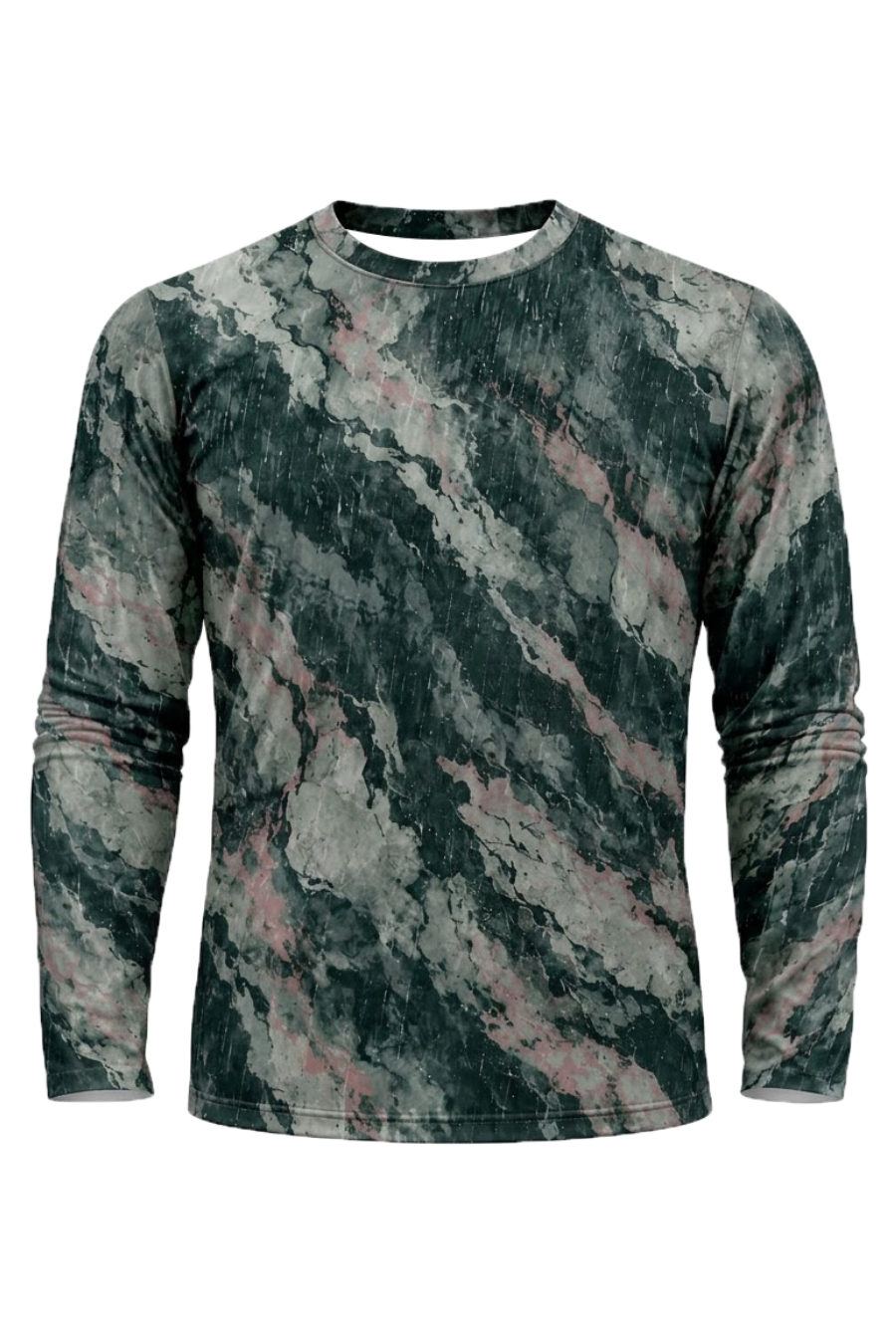 Performance Fishing Long Sleeve - Bigfoot Trout Misty Stream - ULS650K image 6