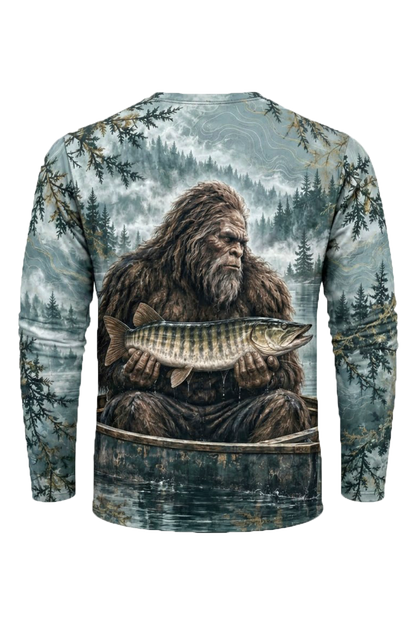 Performance Fishing Long Sleeve - Bigfoot Musky Misty Lake - ULS653K image 6