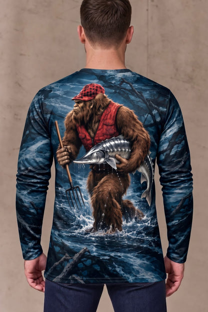 Performance Fishing Long Sleeve - Bigfoot Sturgeon River Surge - ULS654K image 2