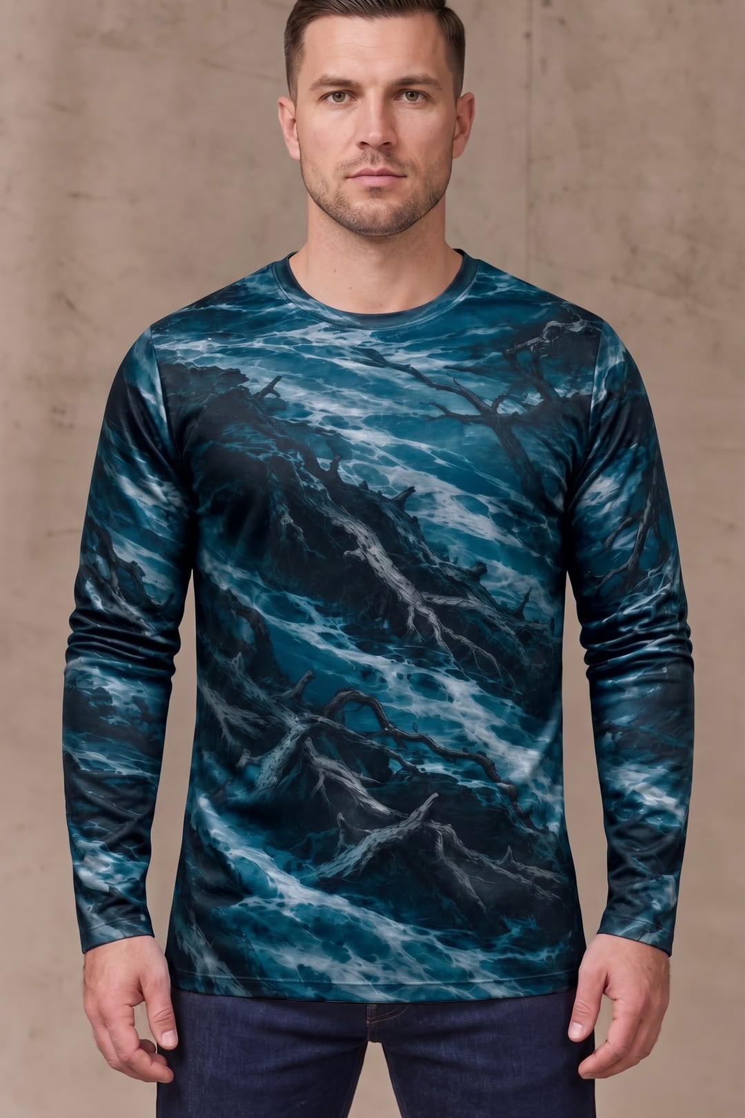 Performance Fishing Long Sleeve - Bigfoot Sturgeon River Surge - ULS654K image 3