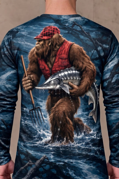 Performance Fishing Long Sleeve - Bigfoot Sturgeon River Surge - ULS654K image 4