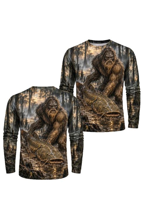 Performance Fishing Long Sleeve - Fouke Monster Catfish Swamp - ULS656K image 1