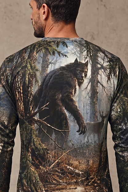 Performance Hunting Long Sleeve - Dogman Timber Prowler - ULS657K image 4