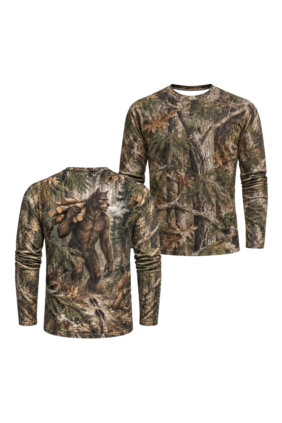 Performance Hunting Long Sleeve - Dogman Timber Drifter - ULS659K image 1