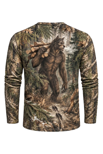 Performance Hunting Long Sleeve - Dogman Timber Drifter - ULS659K image 5