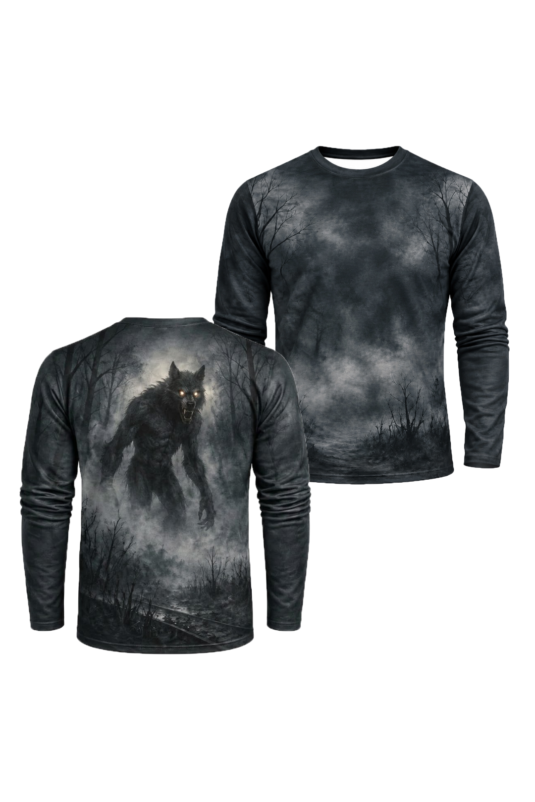Performance Hunting Long Sleeve - Dogman Midnight Howl - ULS660K image 1