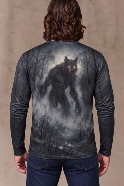 Performance Hunting Long Sleeve - Dogman Midnight Howl - ULS660K image 2