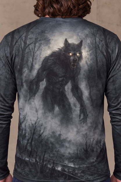 Performance Hunting Long Sleeve - Dogman Midnight Howl - ULS660K image 4