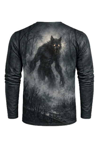 Performance Hunting Long Sleeve - Dogman Midnight Howl - ULS660K image 5