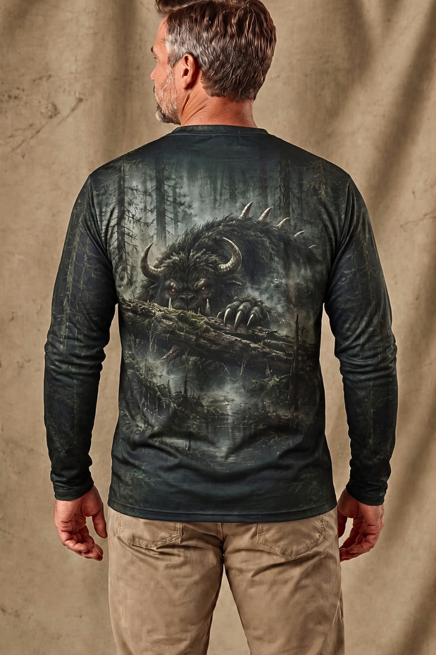 Performance Hunting Long Sleeve - Hodag Shadow Lurker - ULS661K image 2