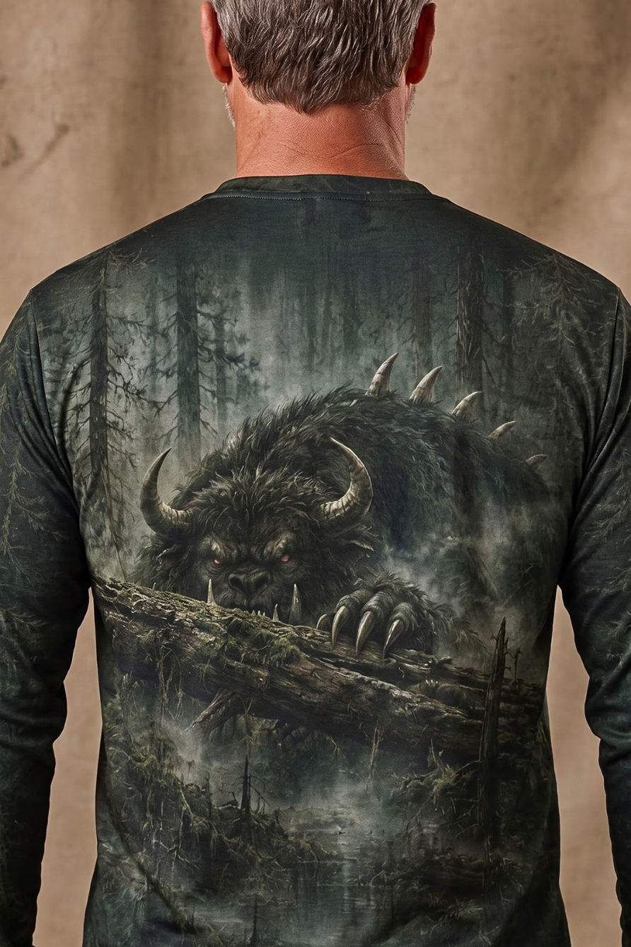 Performance Hunting Long Sleeve - Hodag Shadow Lurker - ULS661K image 4