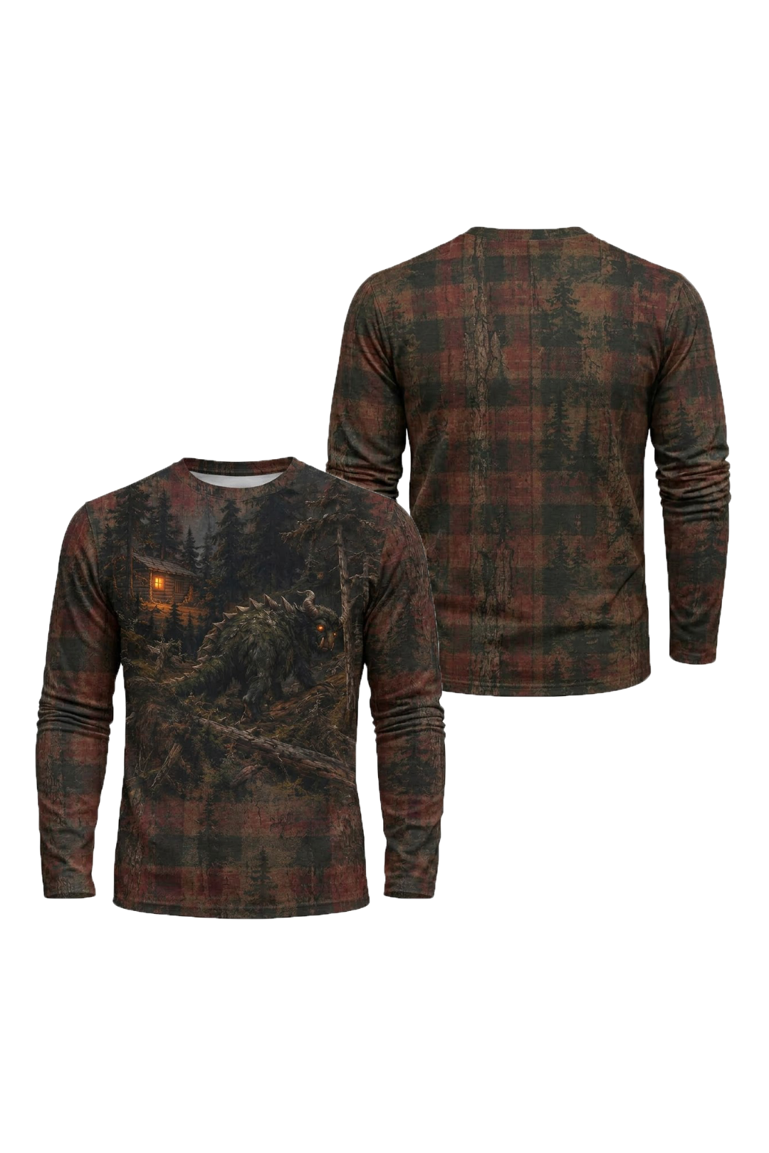 Performance Hunting Long Sleeve - Hodag Timber Cabin Stalker - ULS663K image 1