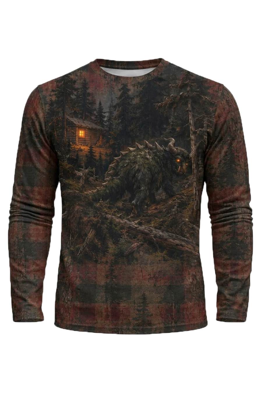 Performance Hunting Long Sleeve - Hodag Timber Cabin Stalker - ULS663K image 5