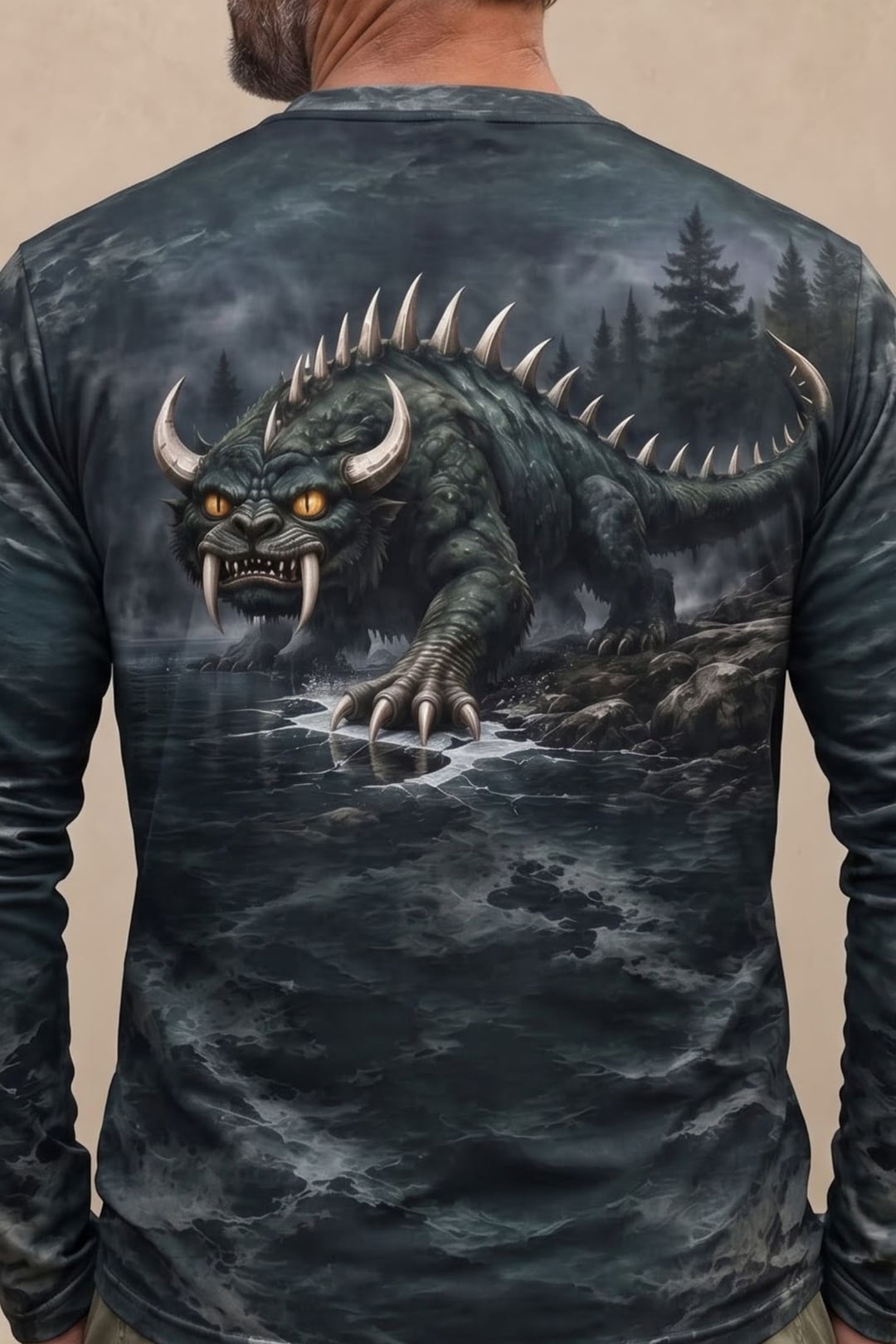 Performance Hunting Long Sleeve - Hodag Dark Shore Prowler - ULS665K image 4