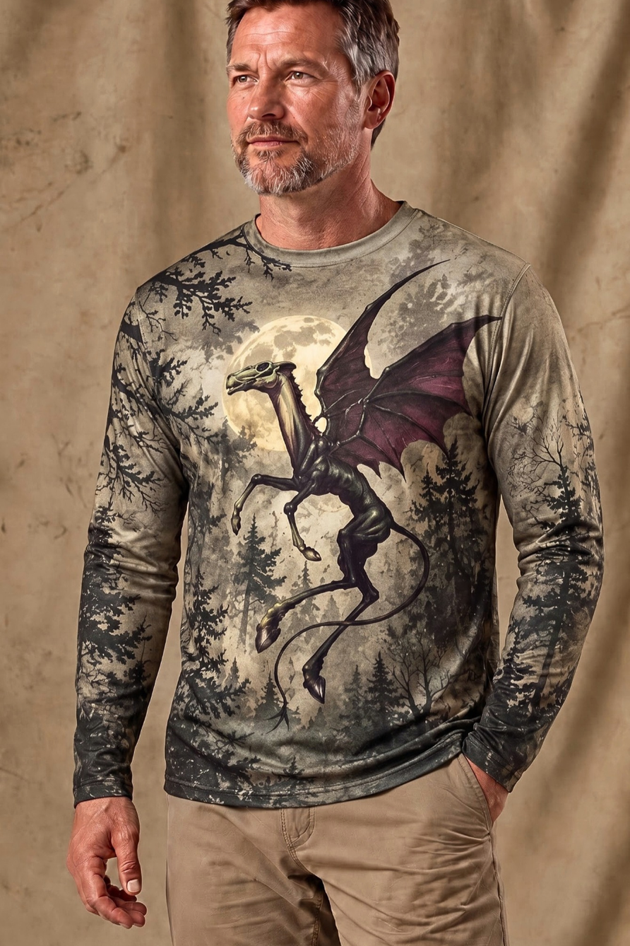 Performance Hunting Long Sleeve - Jersey Devil Full Moon Soar - ULS666K image 2