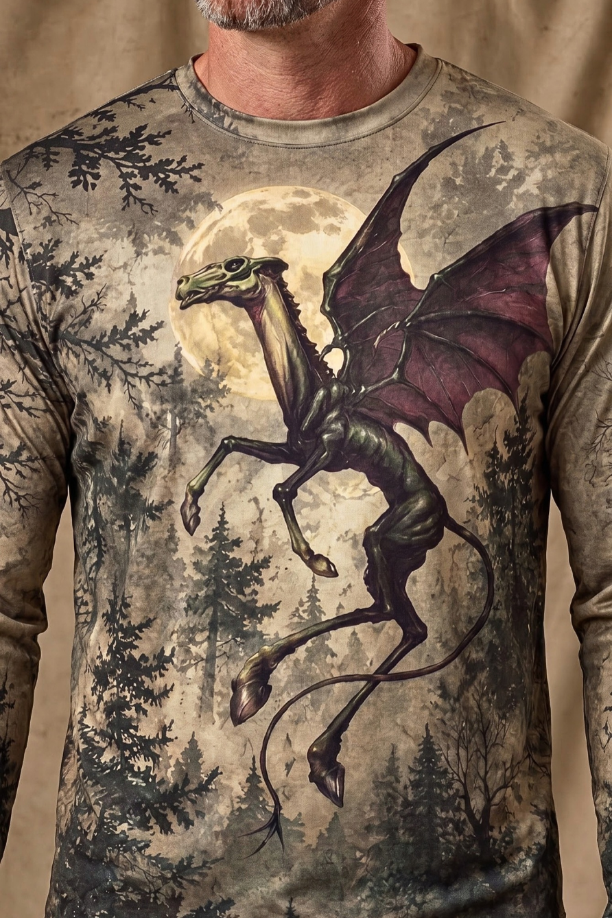 Performance Hunting Long Sleeve - Jersey Devil Full Moon Soar - ULS666K image 4