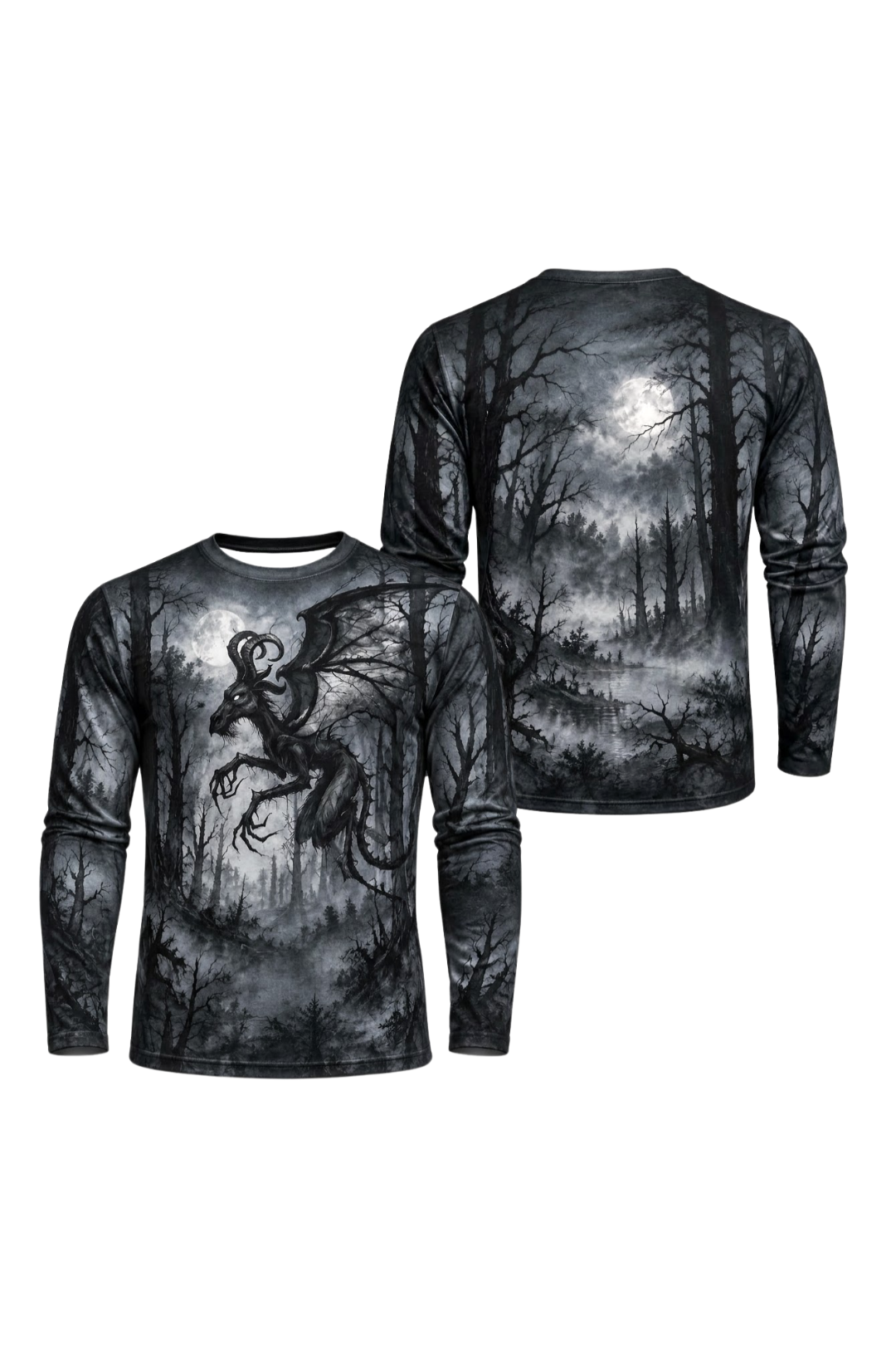 Performance Hunting Long Sleeve - Jersey Devil Mist Prowler - ULS667K image 1