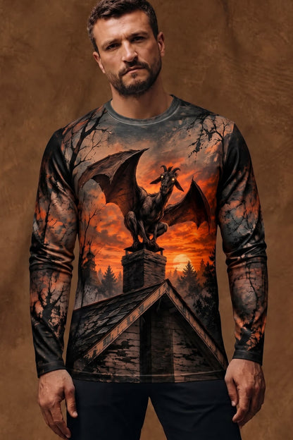 Performance Hunting Long Sleeve - Jersey Devil Crimson Rooftop - ULS668K image 2