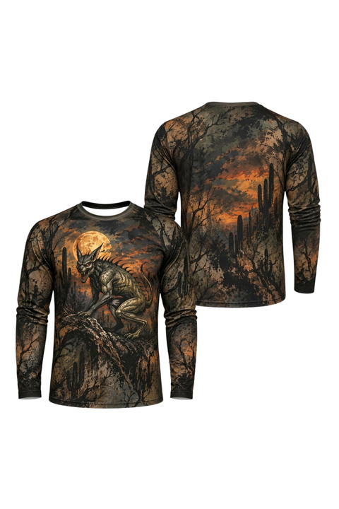 Performance Hunting Long Sleeve - Chupacabra Desert Moon Prowler - ULS669K