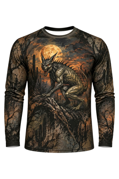 Performance Hunting Long Sleeve - Chupacabra Desert Moon Prowler - ULS669K image 5