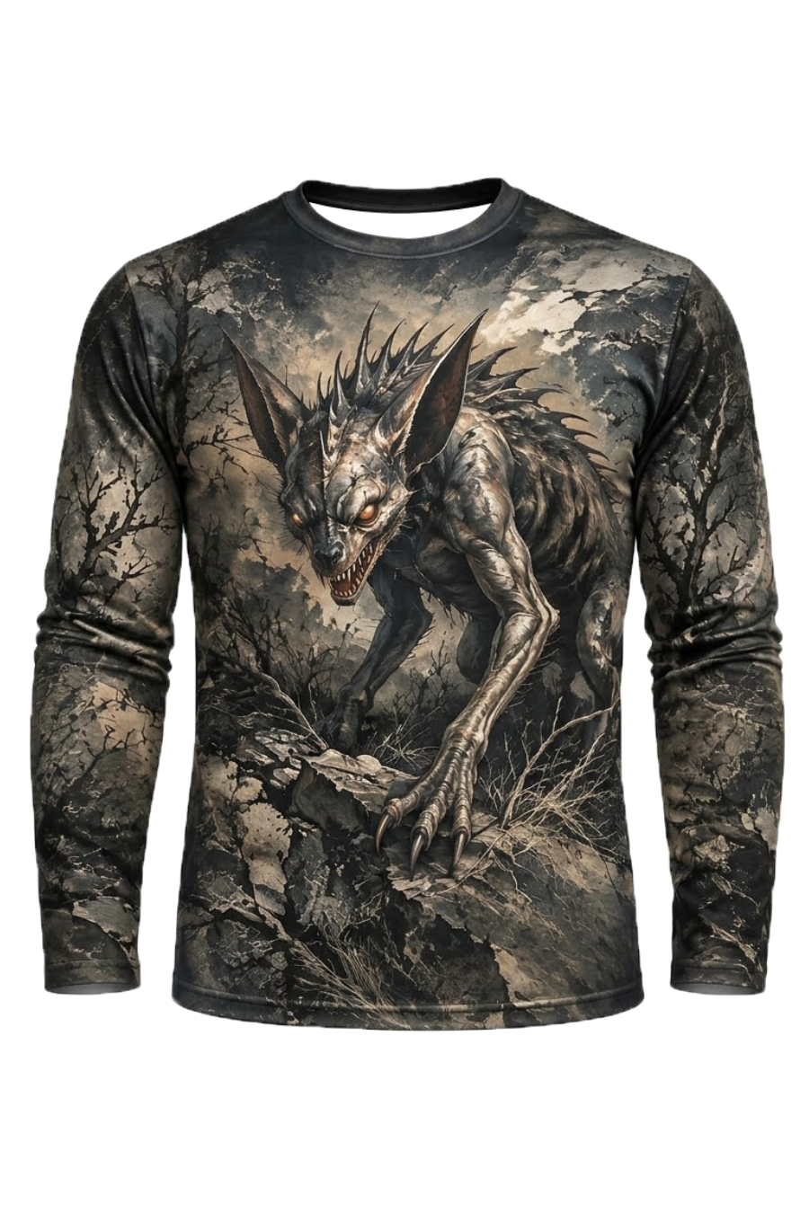 Performance Hunting Long Sleeve - Chupacabra Rocky Ridge Stalker - ULS670K image 5