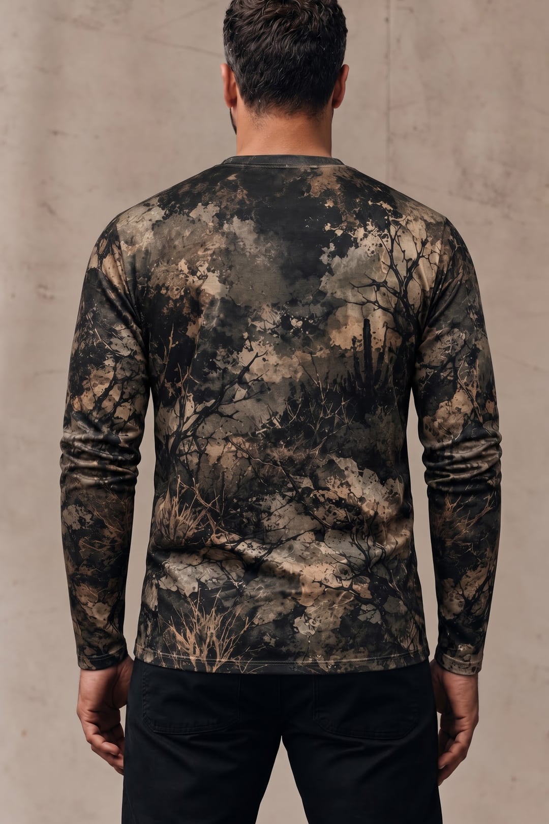 Performance Hunting Long Sleeve - Chupacabra Desert Moon Shadow - ULS671K image 3