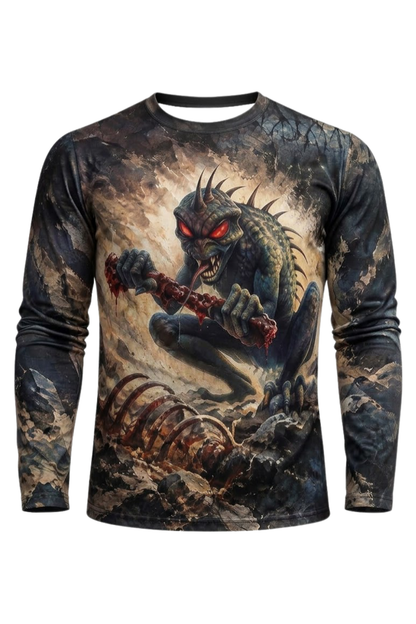 Performance Hunting Long Sleeve - Chupacabra Bone Ridge Predator - ULS672K image 5