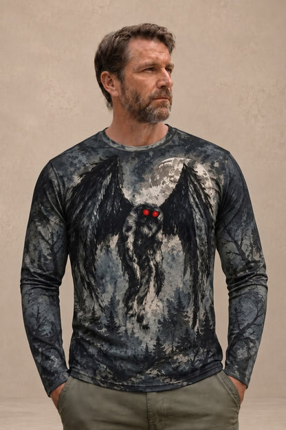 Performance Hunting Long Sleeve - Mothman Crimson Eye Soar - ULS674K image 2