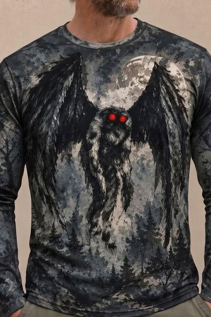 Performance Hunting Long Sleeve - Mothman Crimson Eye Soar - ULS674K image 4