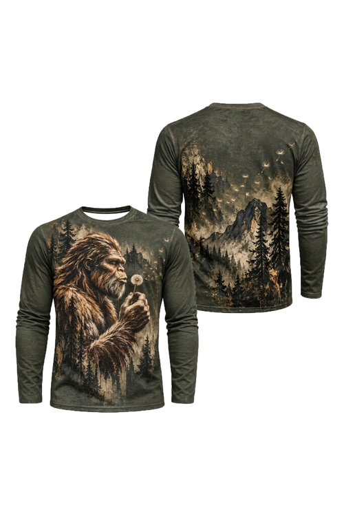 Performance Hunting Long Sleeve - Bigfoot Dandelion Pine Ridge - ULS675K image 1