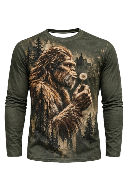 Performance Hunting Long Sleeve - Bigfoot Dandelion Pine Ridge - ULS675K image 5