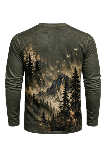 Performance Hunting Long Sleeve - Bigfoot Dandelion Pine Ridge - ULS675K image 6