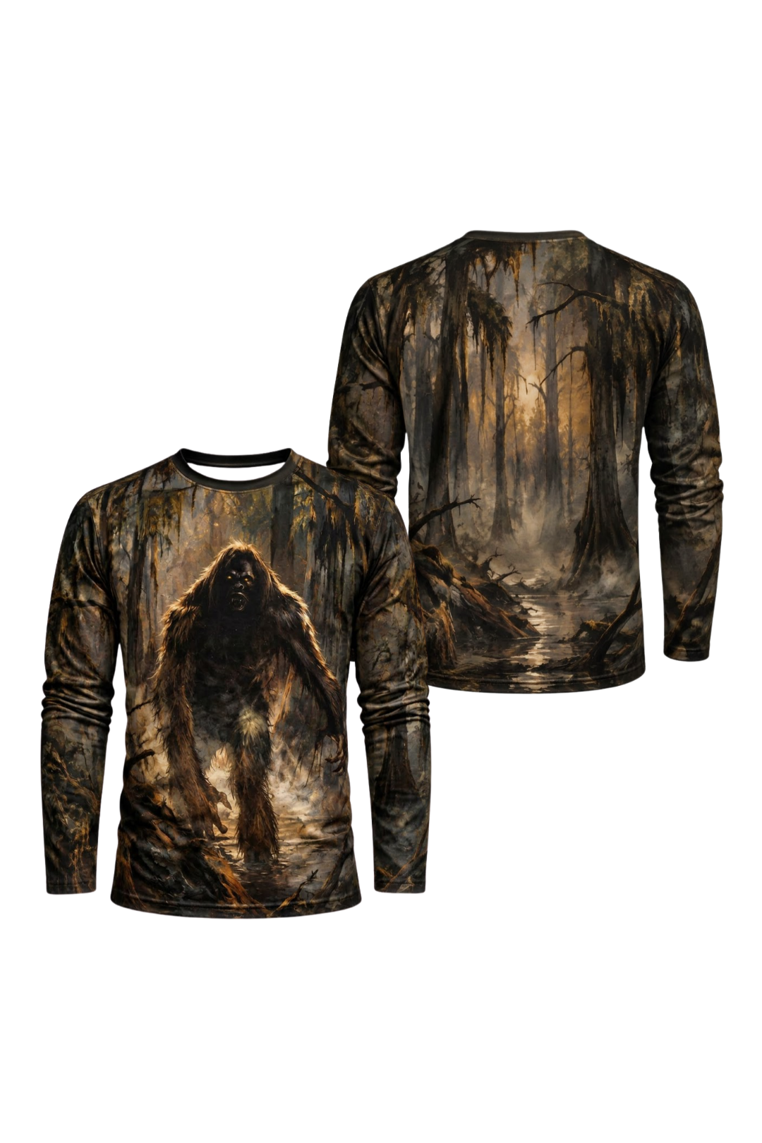Performance Hunting Long Sleeve - Skunk Ape Cypress Swamp Stalker - ULS677K image 1
