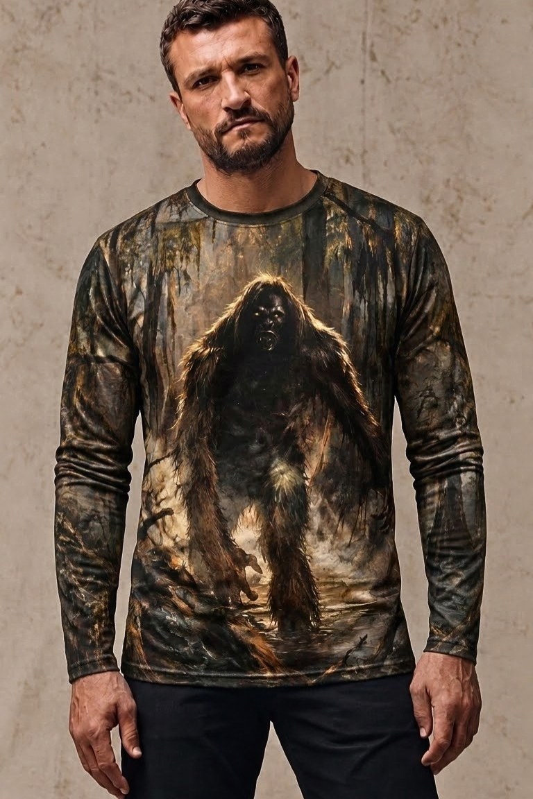 Performance Hunting Long Sleeve - Skunk Ape Cypress Swamp Stalker - ULS677K image 2