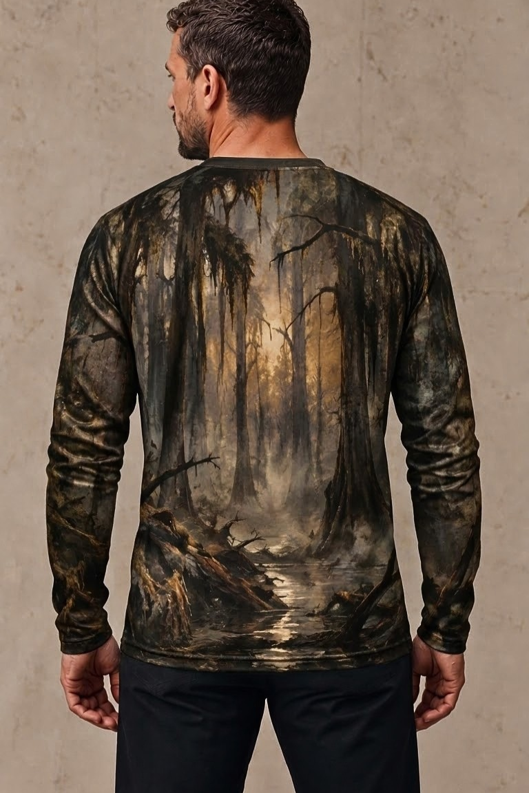Performance Hunting Long Sleeve - Skunk Ape Cypress Swamp Stalker - ULS677K image 3