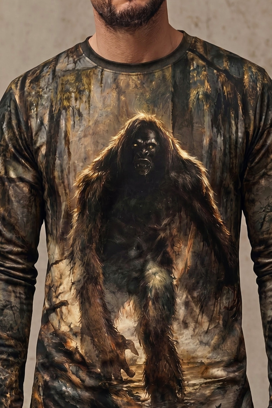 Performance Hunting Long Sleeve - Skunk Ape Cypress Swamp Stalker - ULS677K image 4