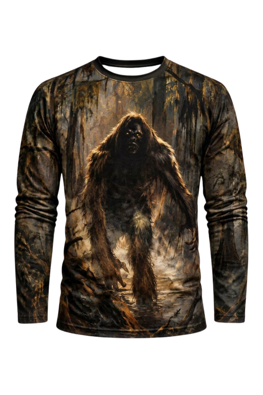 Performance Hunting Long Sleeve - Skunk Ape Cypress Swamp Stalker - ULS677K image 5