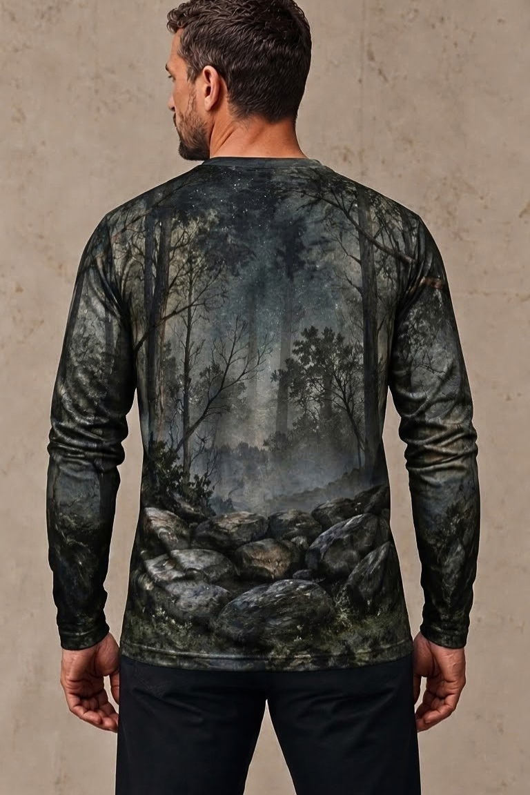 Performance Hunting Long Sleeve - Dover Demon Stone Wall Prowler - ULS678K image 3
