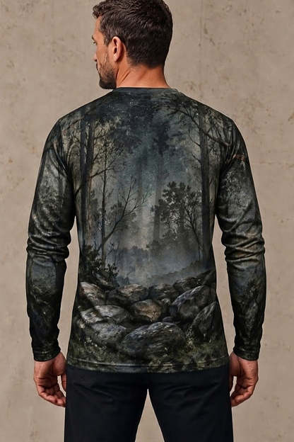Performance Hunting Long Sleeve - Dover Demon Stone Wall Prowler - ULS678K image 3