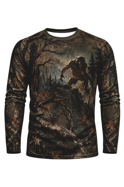 Performance Hunting Long Sleeve - Dogman Timber Ridge Howling - ULS679K image 6