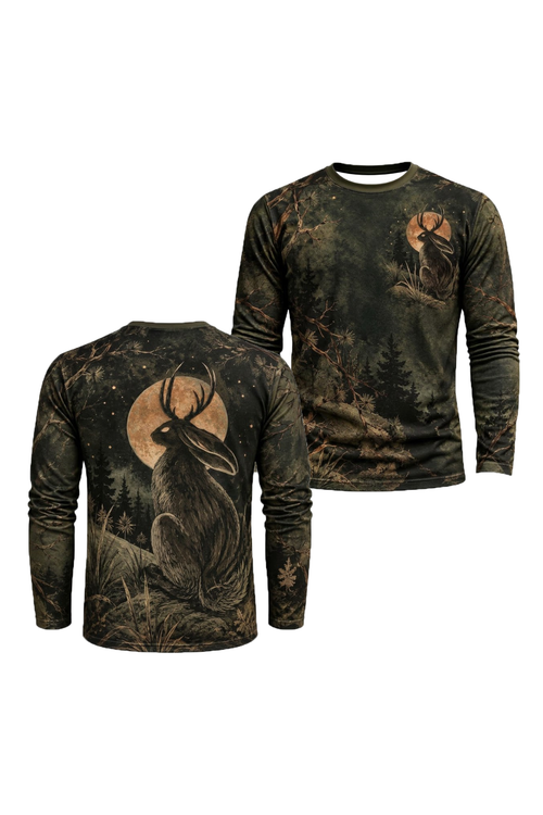 Performance Hunting Long Sleeve - Jackalope Pine Ridge Moonlight - ULS680K image 1