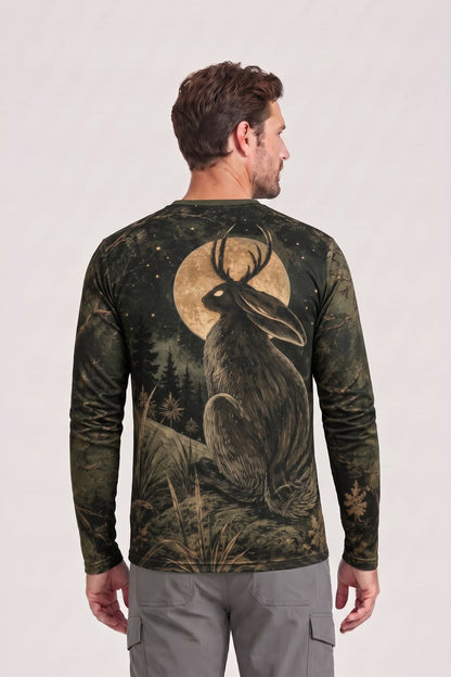 Performance Hunting Long Sleeve - Jackalope Pine Ridge Moonlight - ULS680K image 2