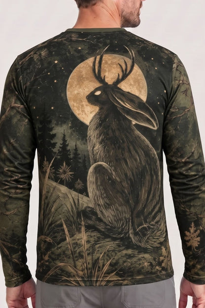 Performance Hunting Long Sleeve - Jackalope Pine Ridge Moonlight - ULS680K image 4