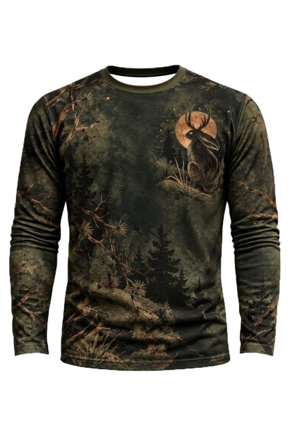 Performance Hunting Long Sleeve - Jackalope Pine Ridge Moonlight - ULS680K image 5